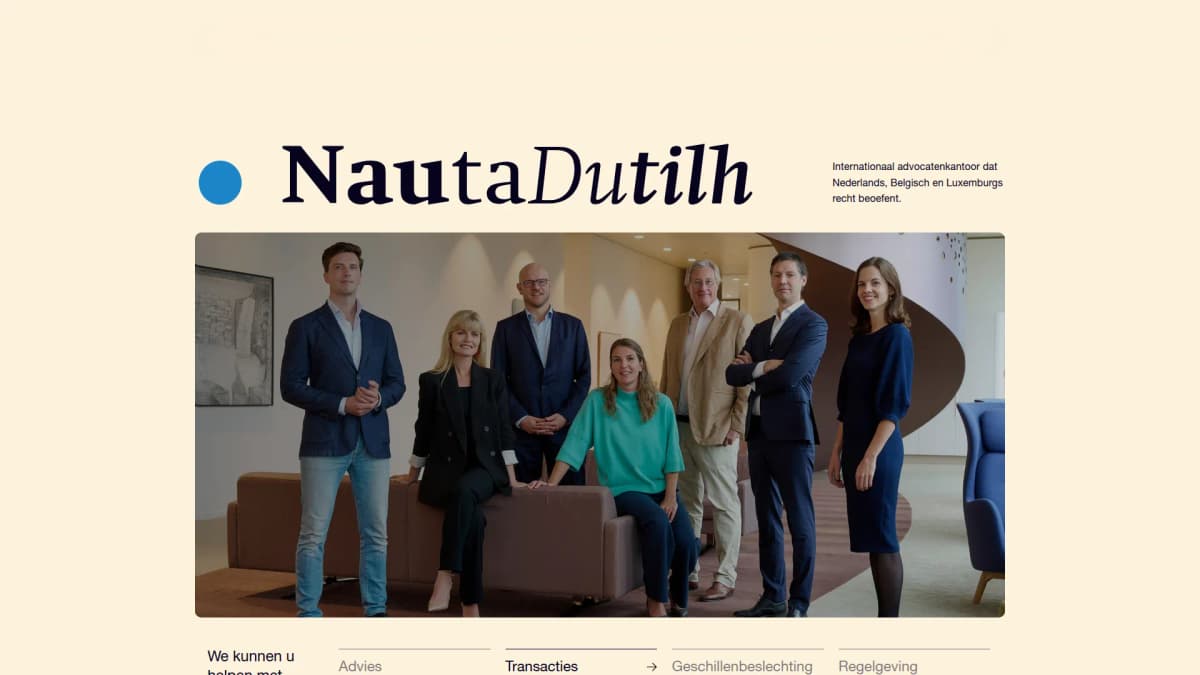 Advocaten en Notarissen Nauta Dutilh — notariskantoor in Rotterdam