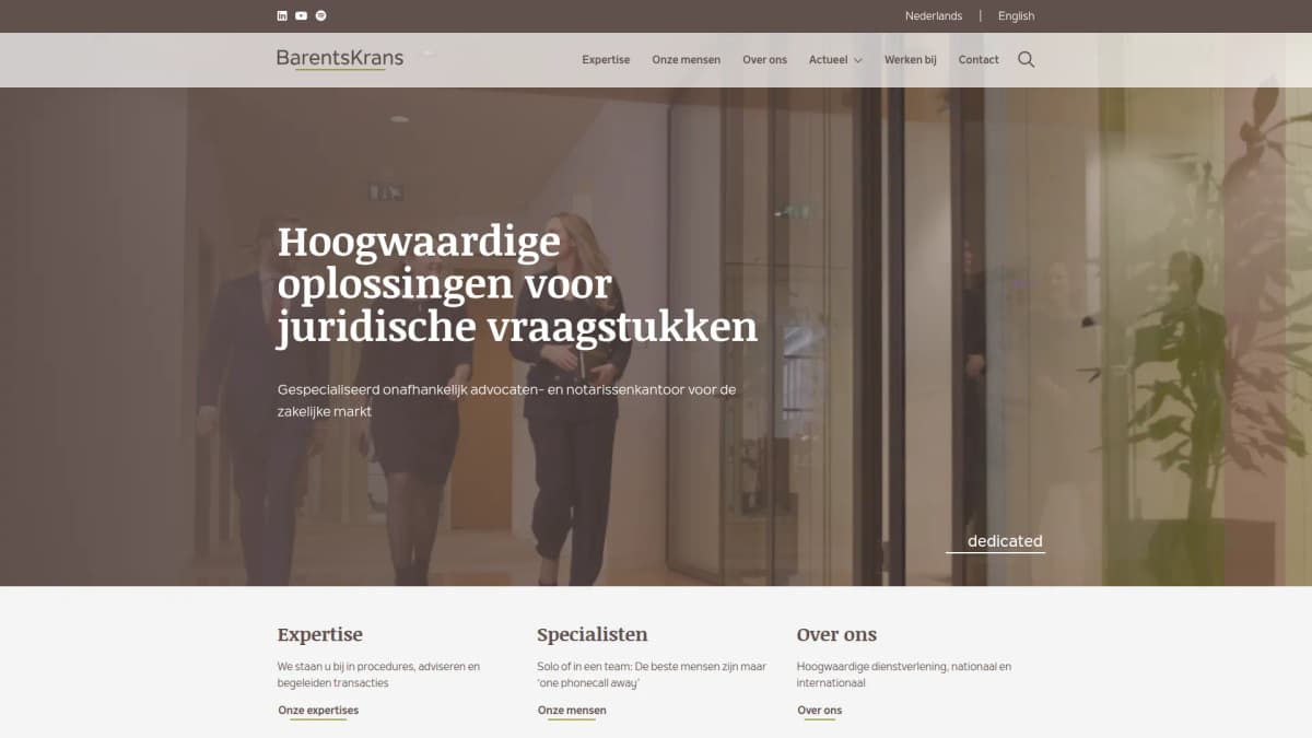 BarentsKrans Coöperatief U.A. — notariskantoor in Amsterdam