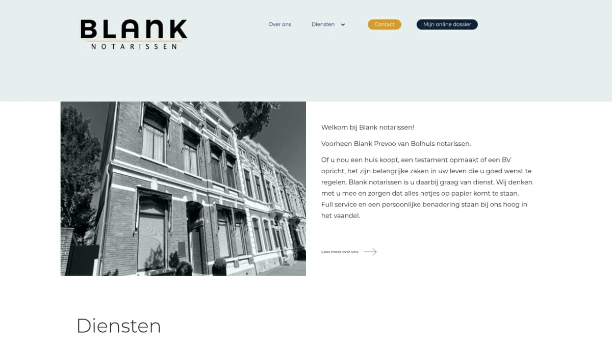 Blank notarissen — notariskantoor in Haarlem