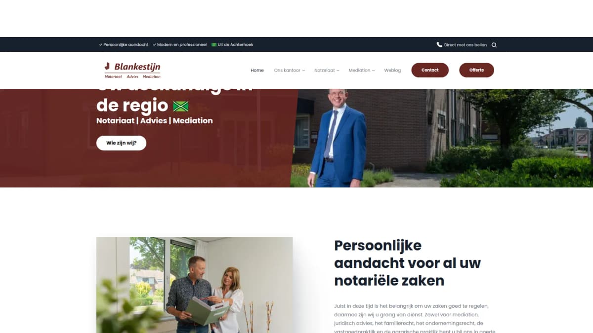 Blankestijn Notariaat Advies Mediation — notariskantoor in Zelhem