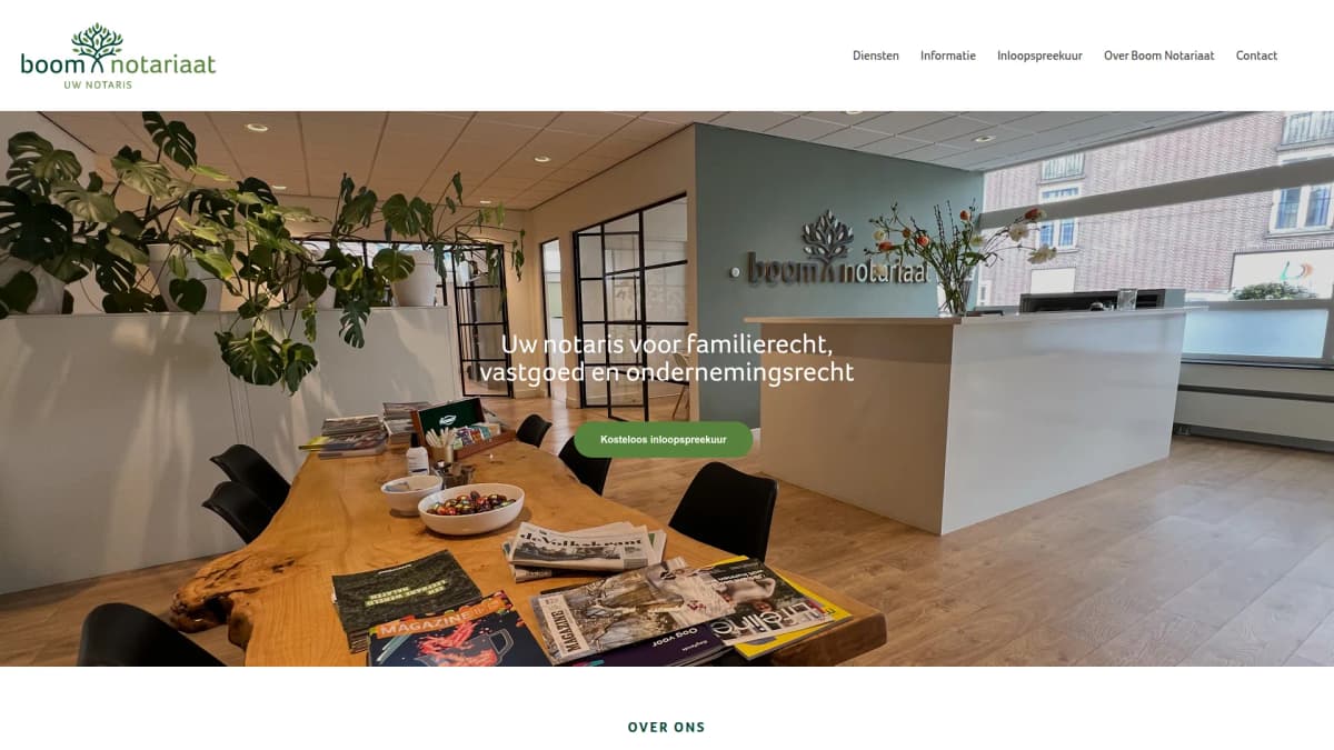 Boom Notariaat — notariskantoor in Voorschoten