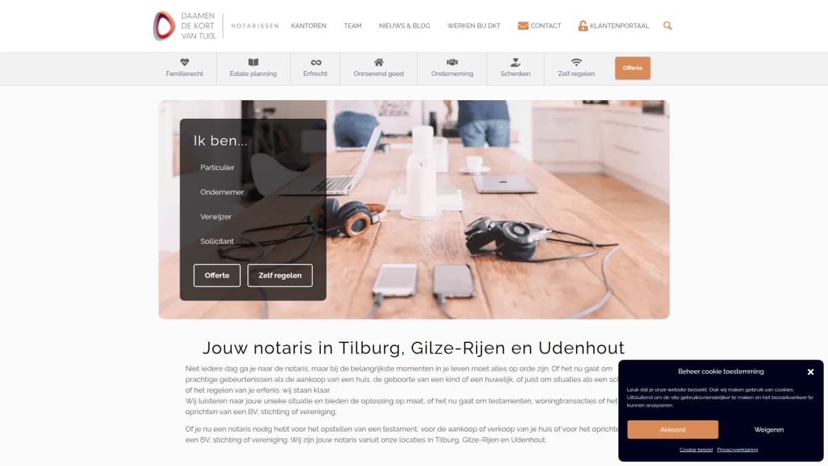 Daamen de Kort van Tuijl Notarissen B.V. — notariskantoor in Udenhout