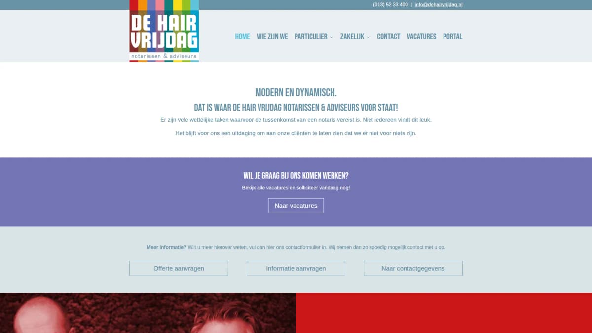 De Hair Vrijdag notarissen & adviseurs — notariskantoor in Oisterwijk