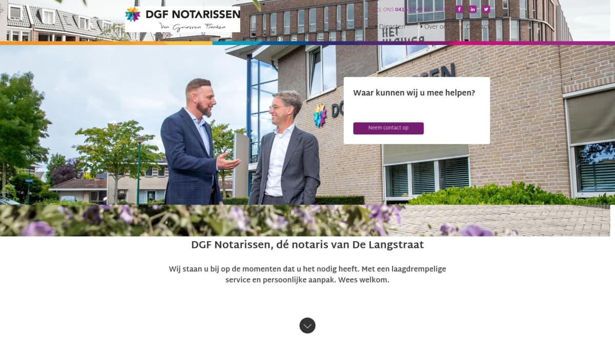 DGF Notarissen — notariskantoor in Kaatsheuvel