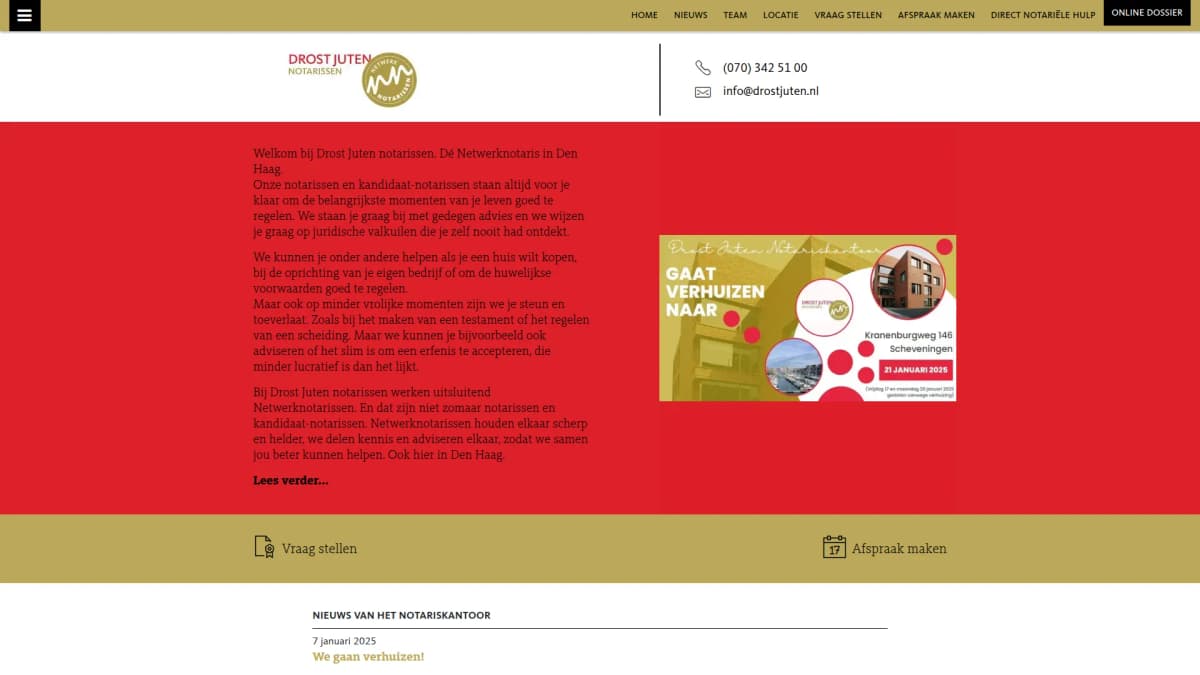 Drost Juten Notariskantoor — notariskantoor in Den Haag