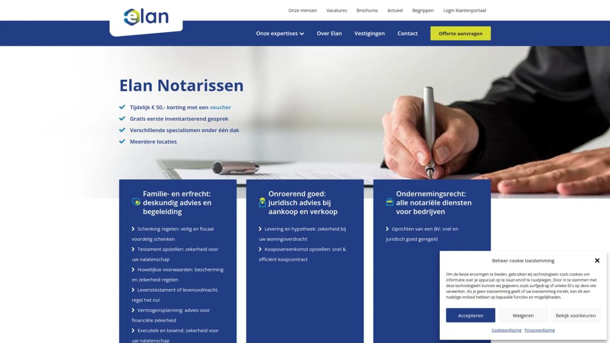 Elan Notarissen IJsselmuiden — notariskantoor in IJsselmuiden