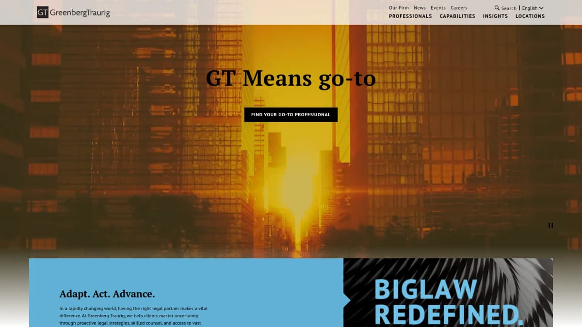 Greenberg Traurig LLP — notariskantoor in Amsterdam