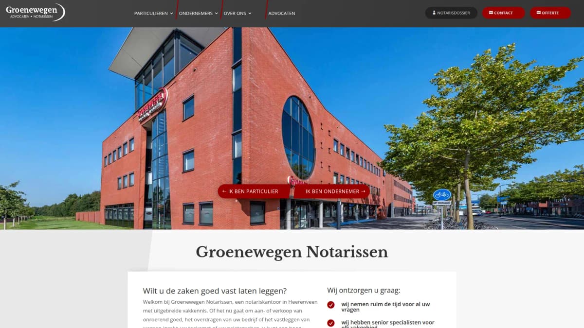 Groenewegen Notarissen — notariskantoor in Heerenveen