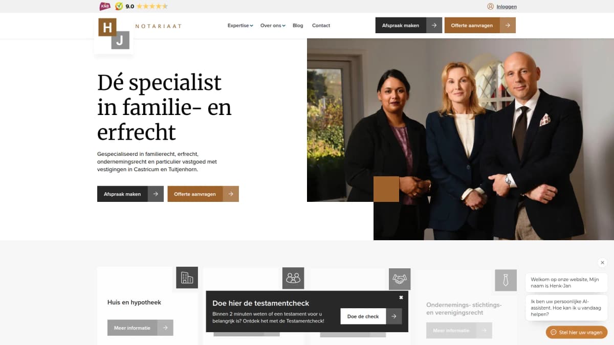 HJ Notariaat Gemeente Schagen — notariskantoor in Tuitjenhorn