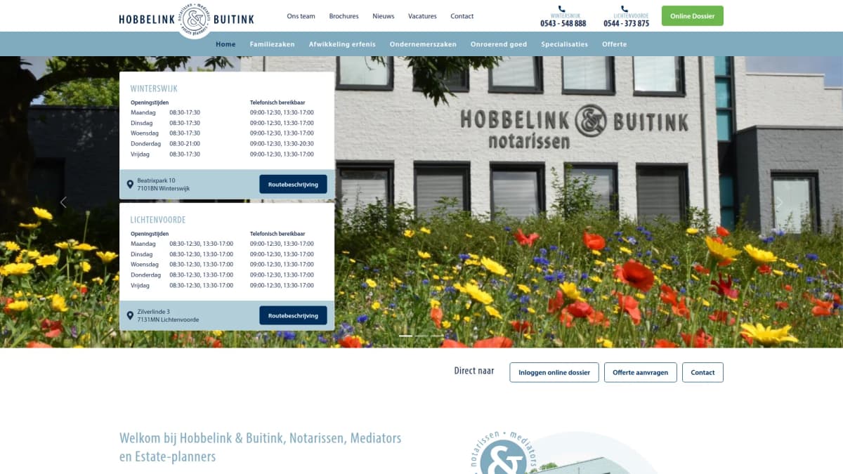 Hobbelink en Buitink Notarissen — notariskantoor in Winterswijk