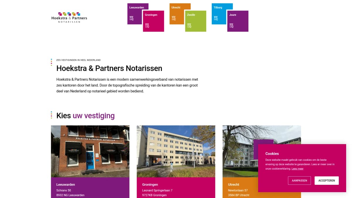 Hoekstra & Partners Notarissen — notariskantoor in Groningen