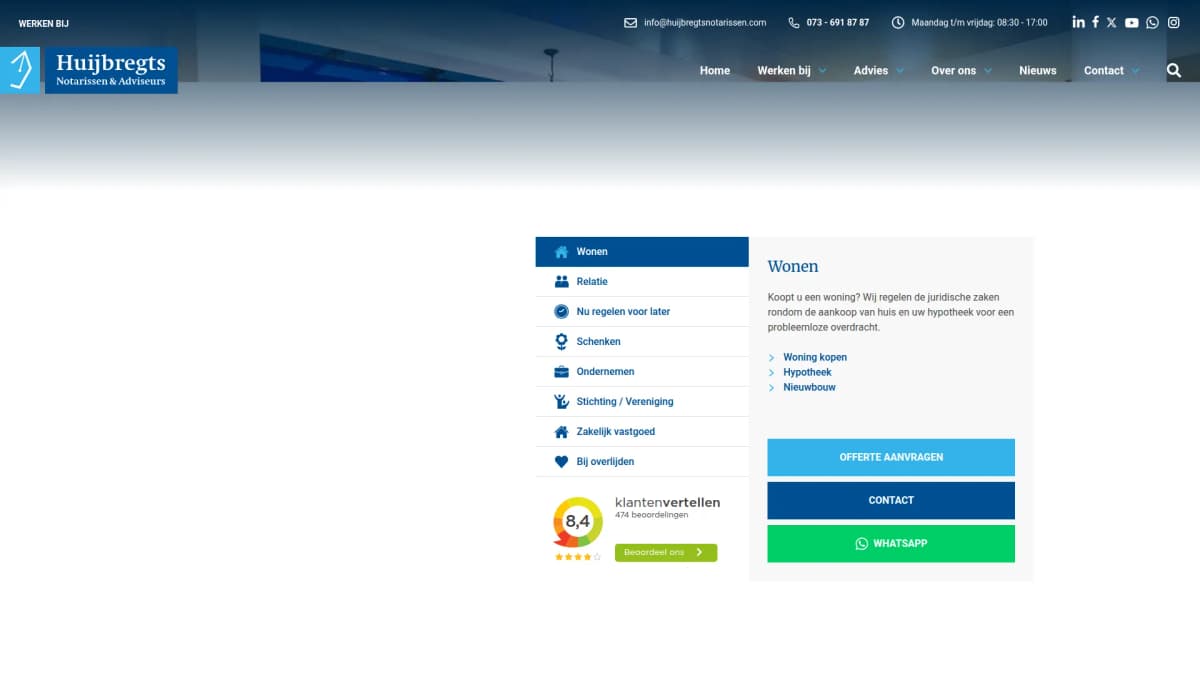 Huijbregts Notarissen & Adviseurs — notariskantoor in Vlijmen