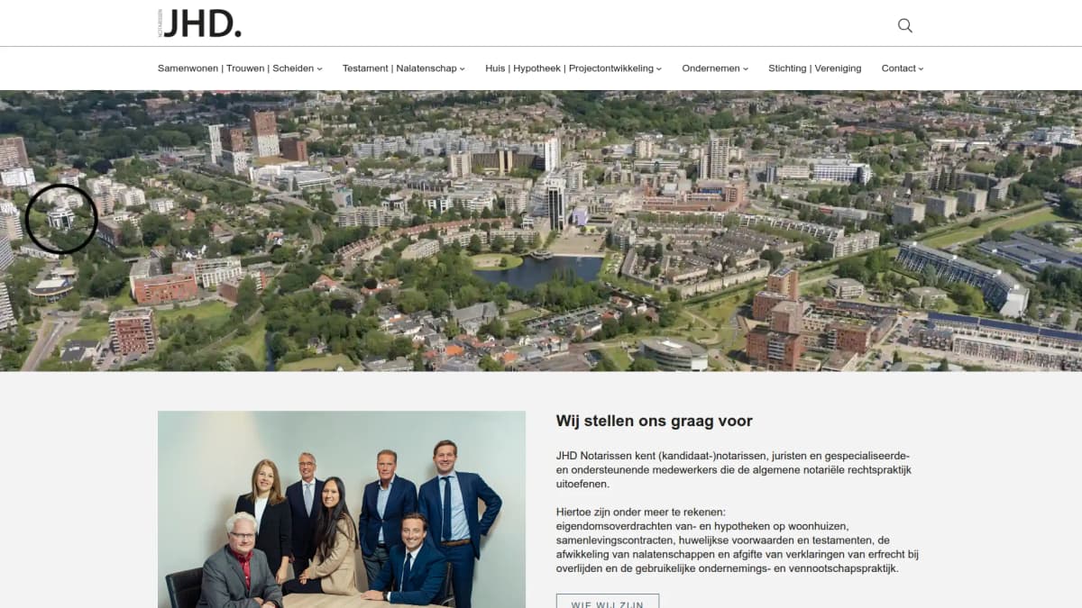 JHD notarissen — notariskantoor in Zoetermeer