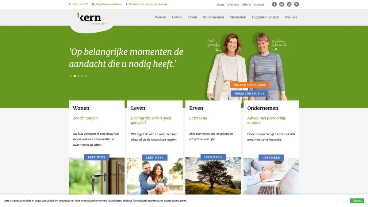 Kern notarissen — notariskantoor in Harderwijk