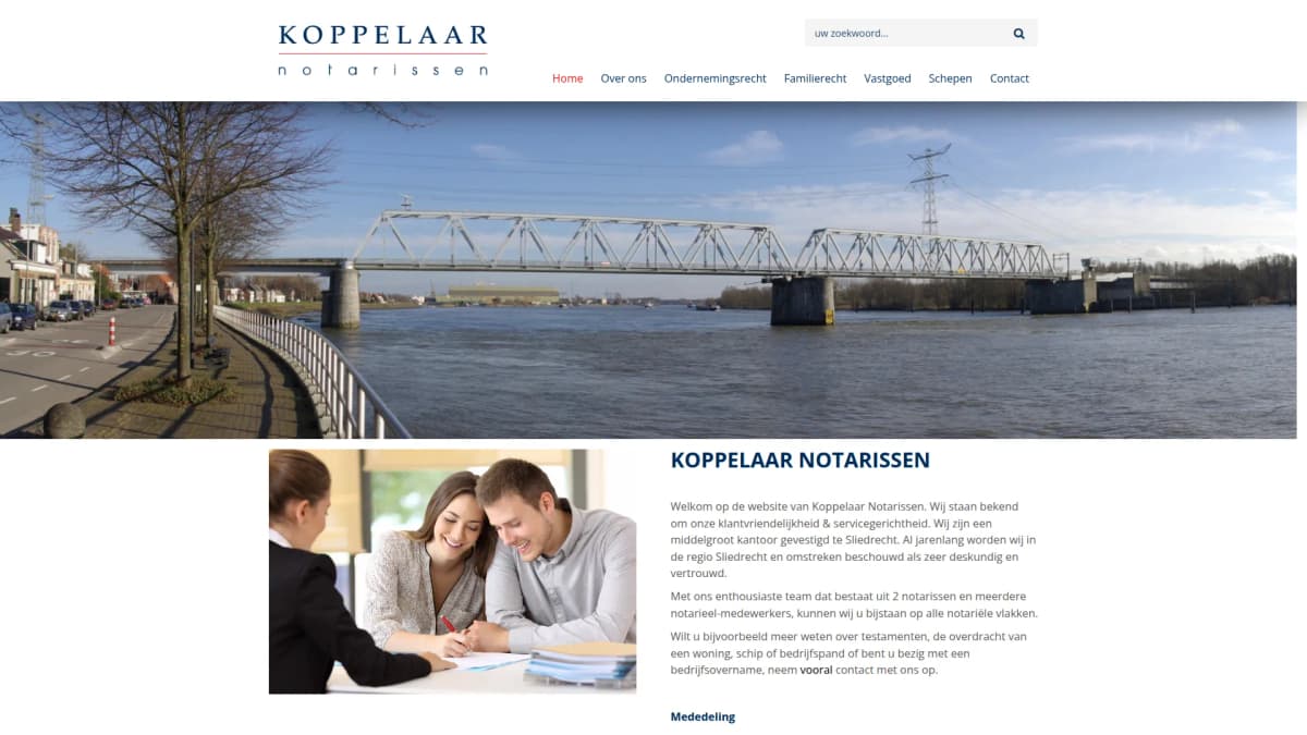 Koppelaar Notarissen — notariskantoor in Sliedrecht