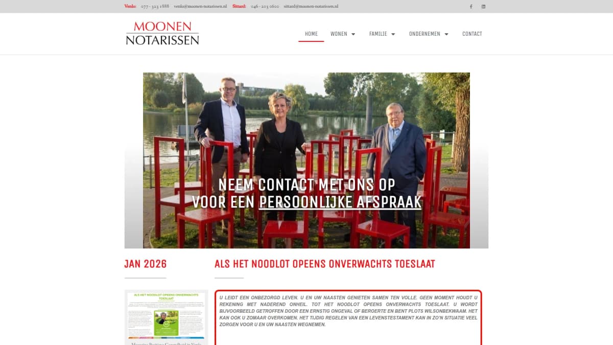 Moonen Notarissen Venlo — notariskantoor in Venlo