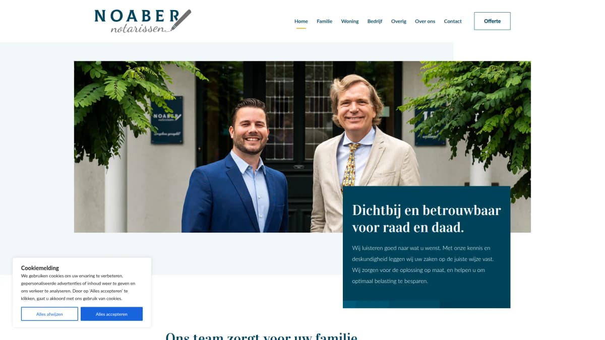 Noaber Notarissen B.V. — notariskantoor in Vriezenveen
