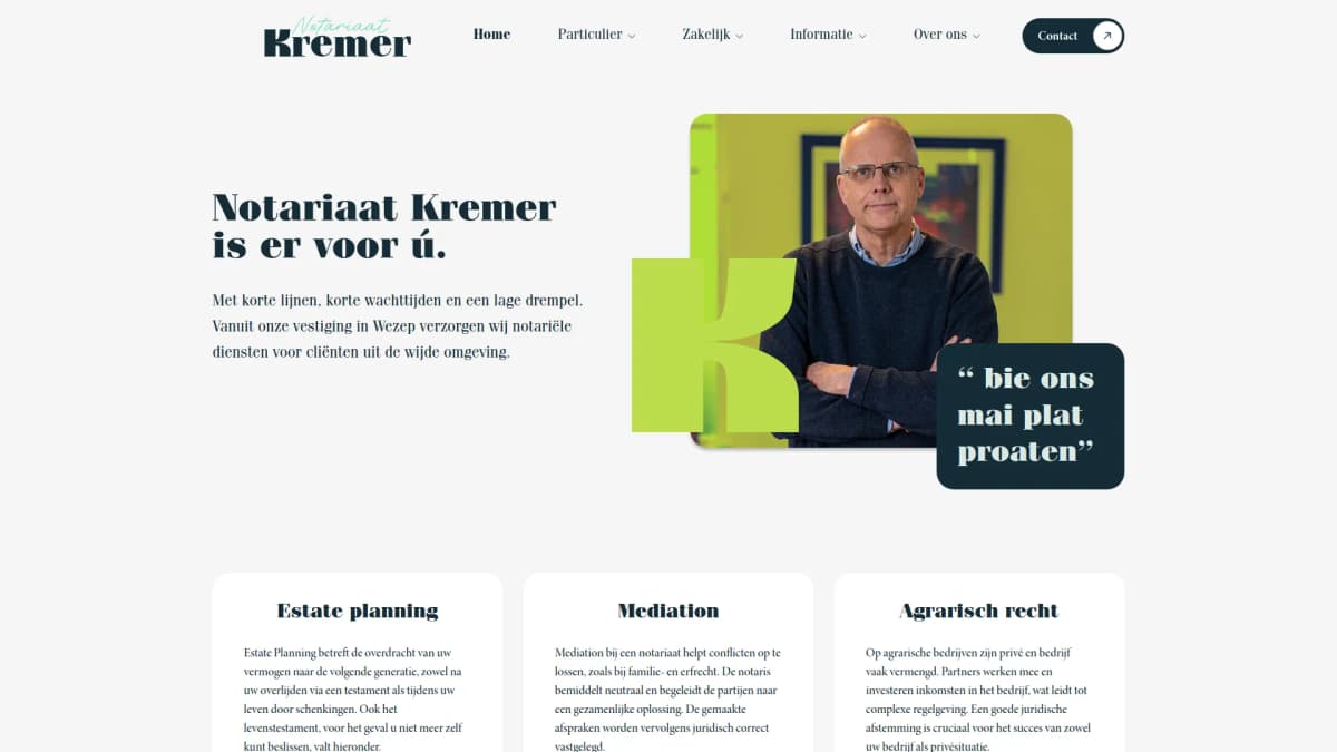 Notariaat Kremer — notariskantoor in Oldebroek