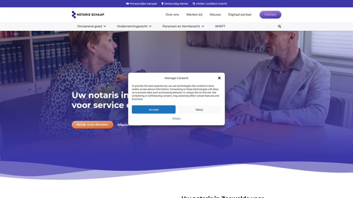 Notaris Schaap — notariskantoor in Zeewolde