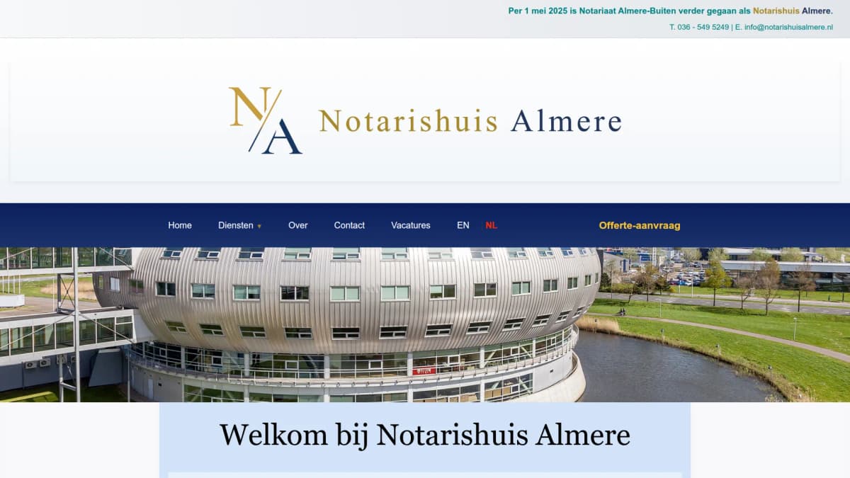 Notarishuis Almere — notariskantoor in Almere