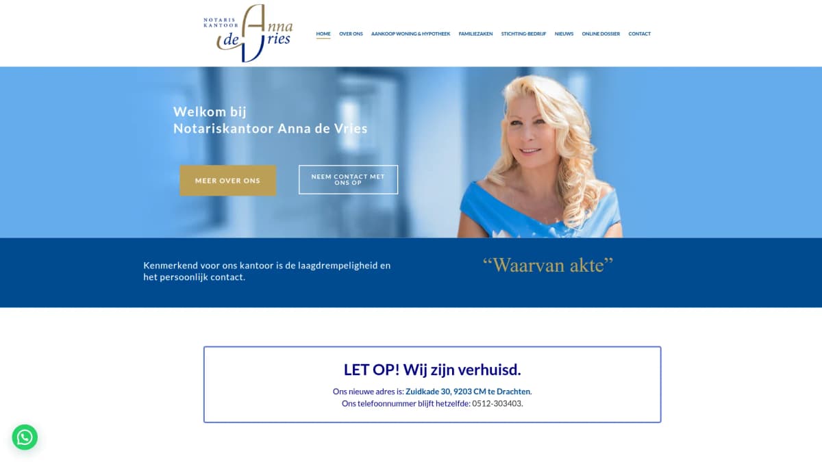 Notariskantoor Anna de Vries — notariskantoor in Drachten