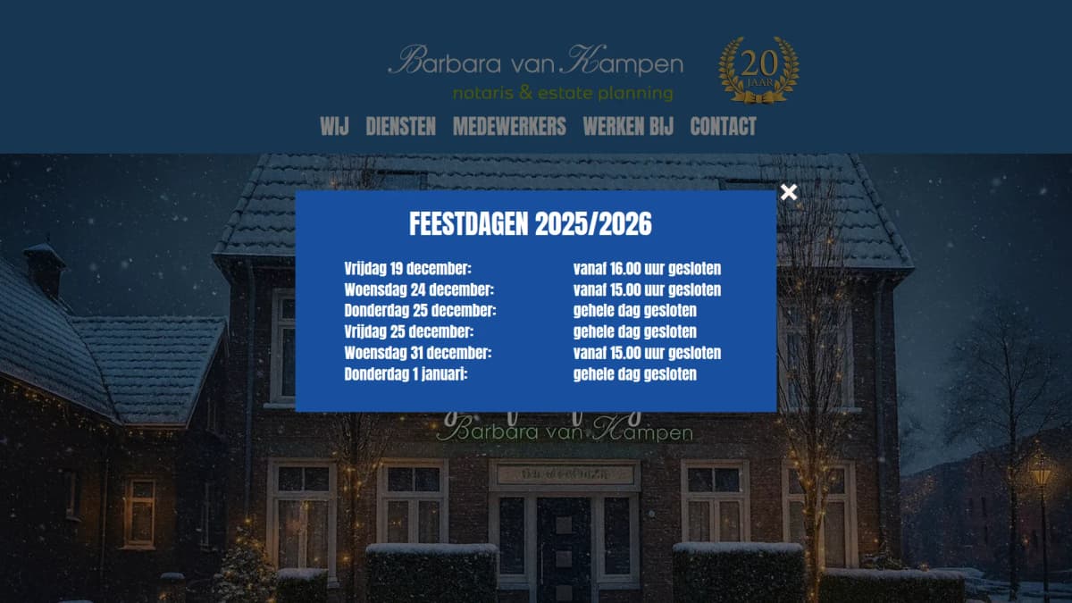 Notariskantoor Barbara van Kampen — notariskantoor in Oss