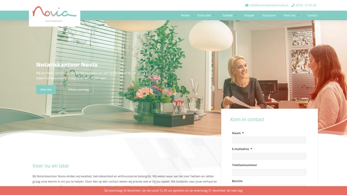 Notariskantoor Novia — notariskantoor in Veenendaal