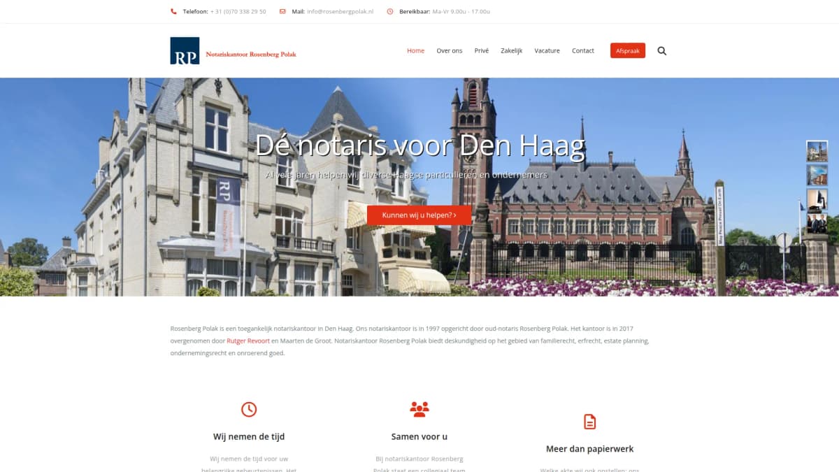 Notariskantoor Rosenberg Polak — notariskantoor in Den Haag