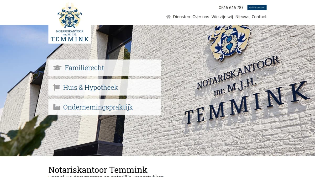 Notariskantoor Temmink — notariskantoor in Vroomshoop
