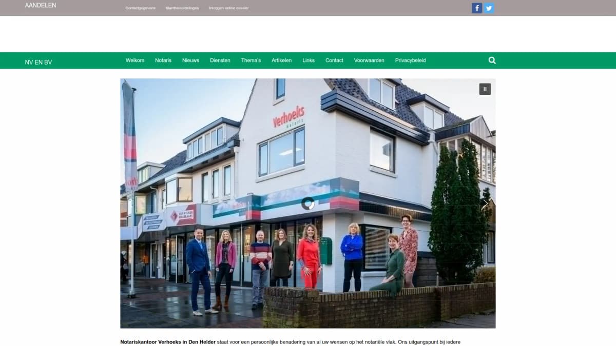 Notariskantoor Verhoeks — notariskantoor in Den Helder