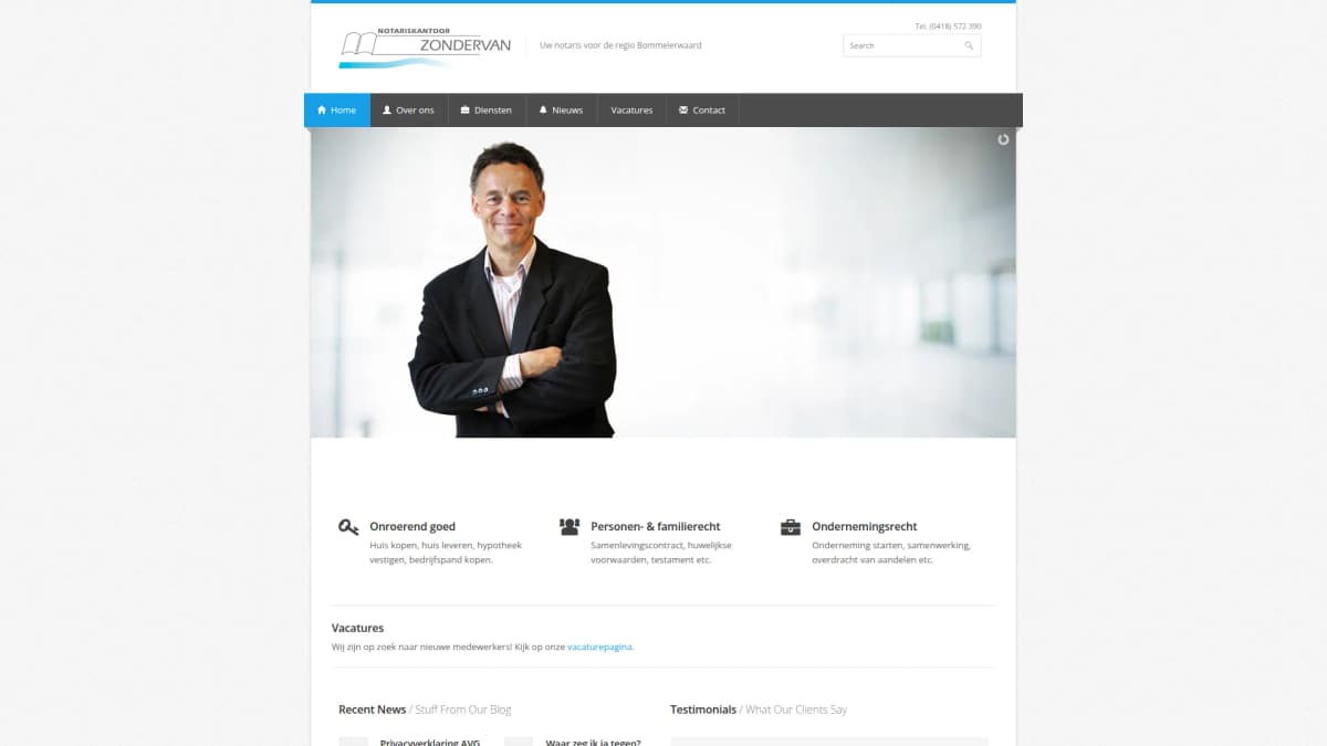 Notariskantoor Zondervan B.V. — notariskantoor in Zaltbommel