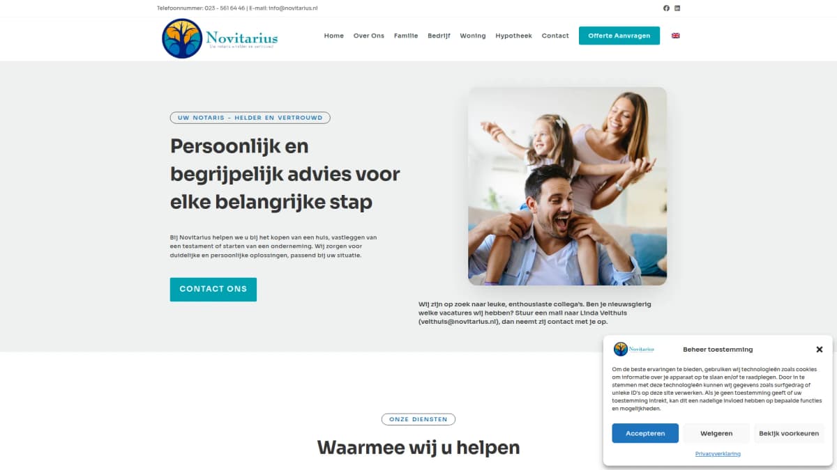 Novitarius — notariskantoor in Hoofddorp