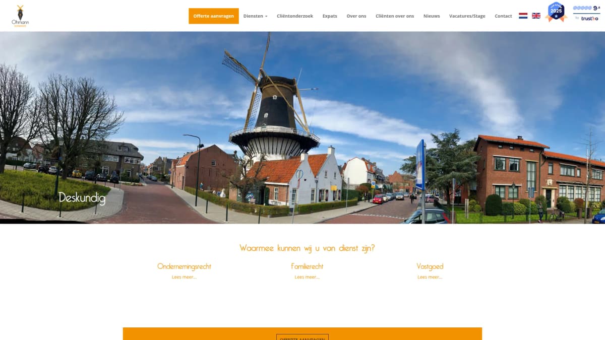 Ohmann Notariaat B.V. — notariskantoor in Wassenaar