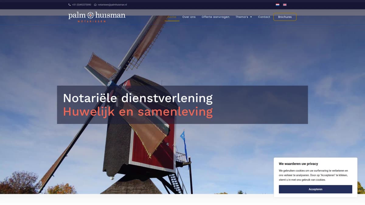 Palm Huisman notarissen — notariskantoor in Mierlo