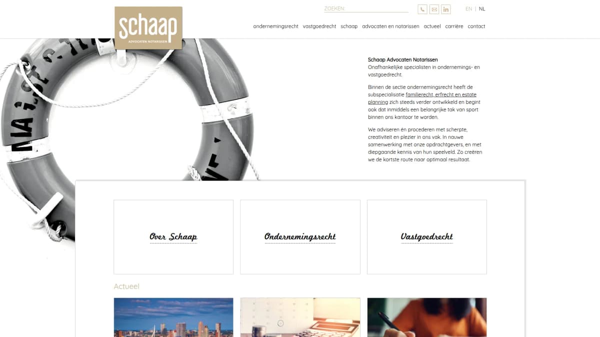 Schaap Advocaten Notarissen — notariskantoor in Rotterdam