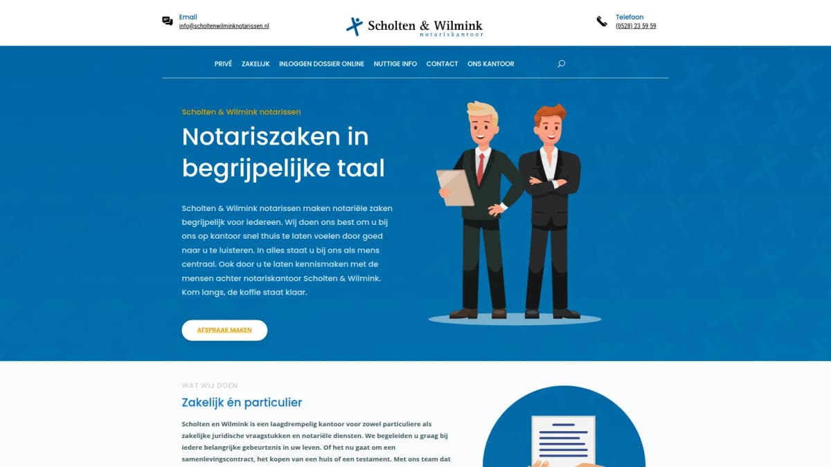 Scholten & Wilmink, notarissen — notariskantoor in Hoogeveen