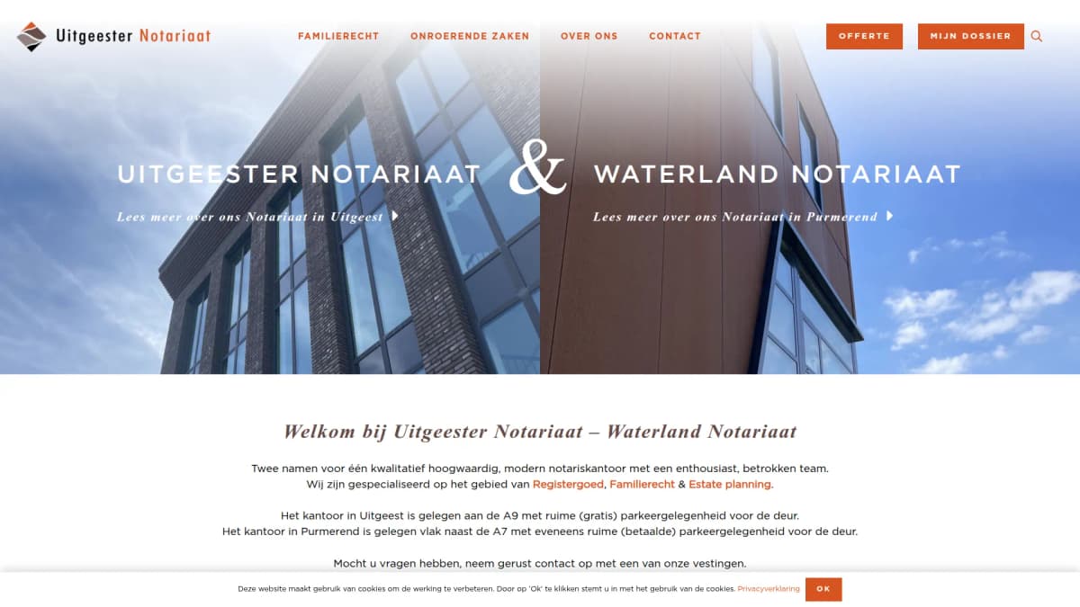 Uitgeester Notariaat — notariskantoor in Uitgeest