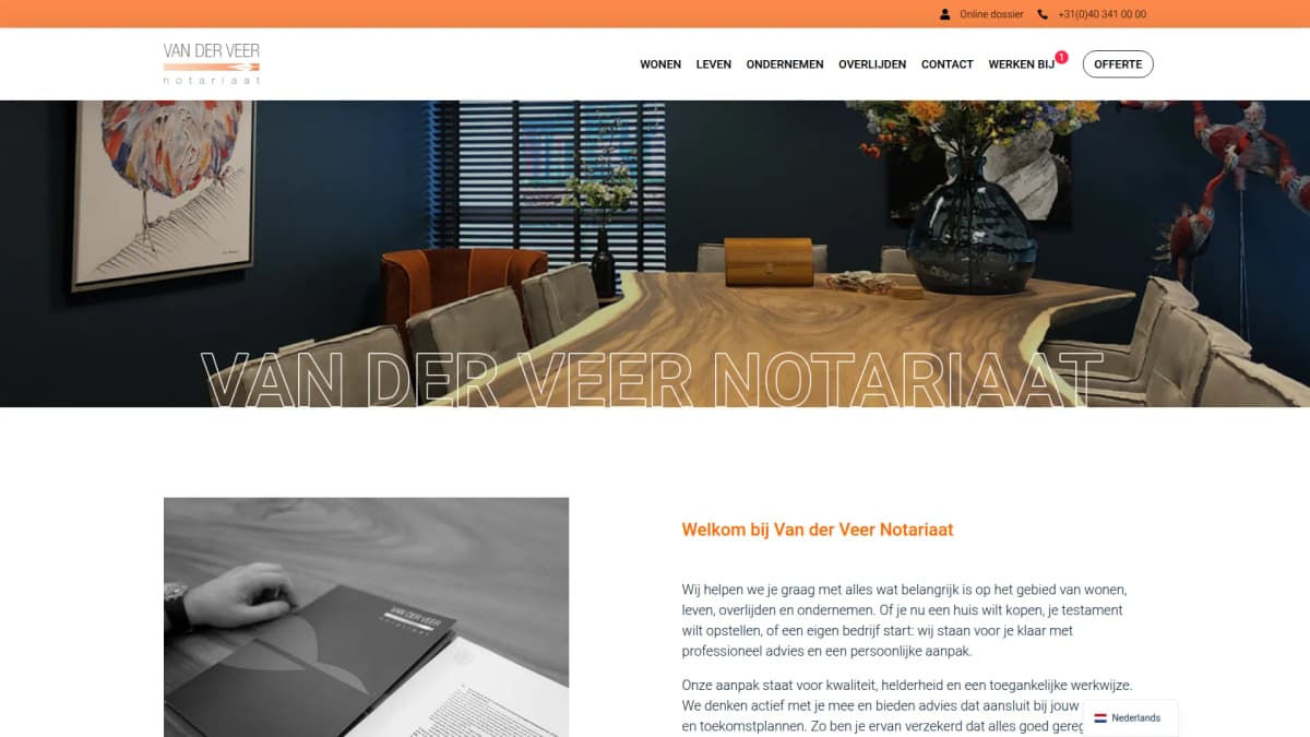 Van der Veer Notariaat — notariskantoor in Waalre