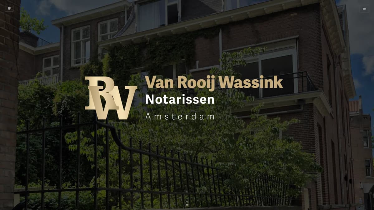 Van Rooij Wassink Notarissen — notariskantoor in Amsterdam