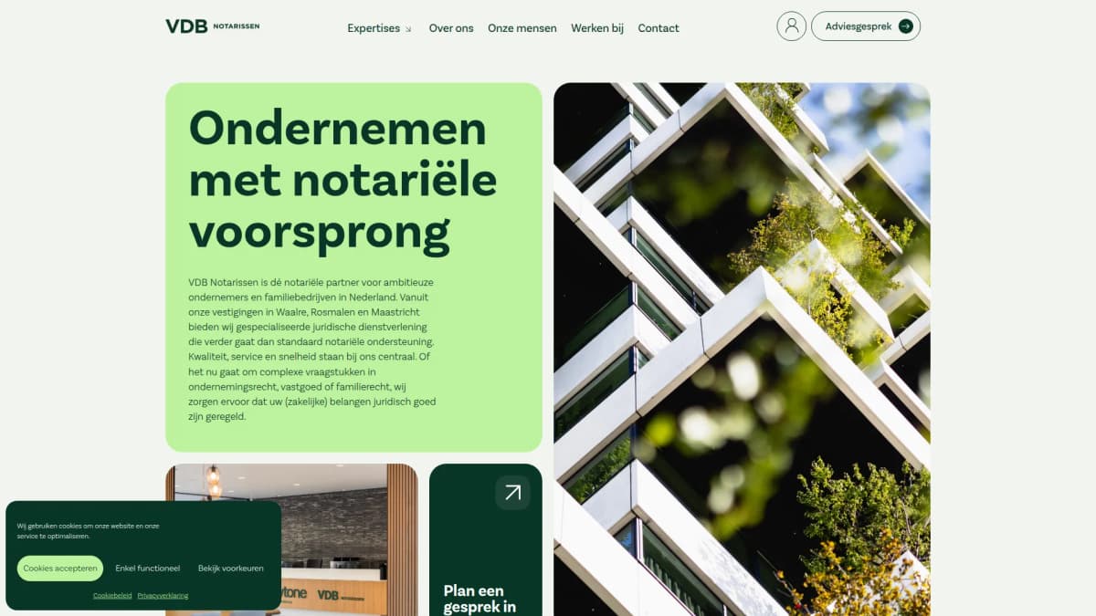 VDB Notarissen B.V. — notariskantoor in Maastricht