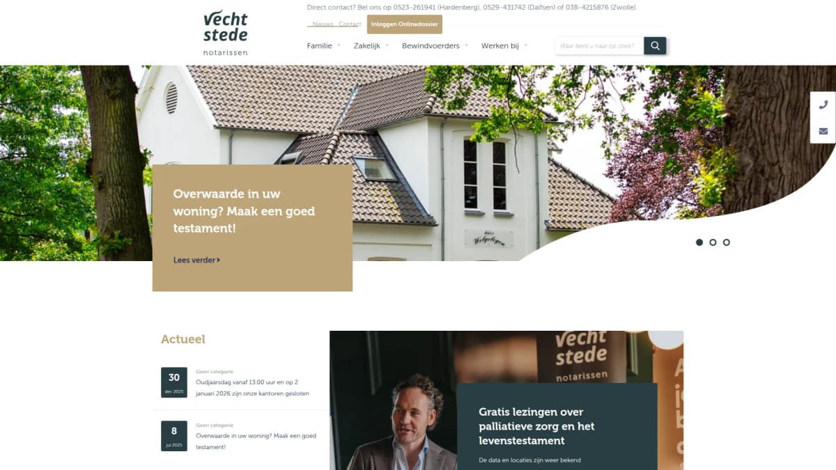 Vechtstede Notarissen — notariskantoor in Hardenberg