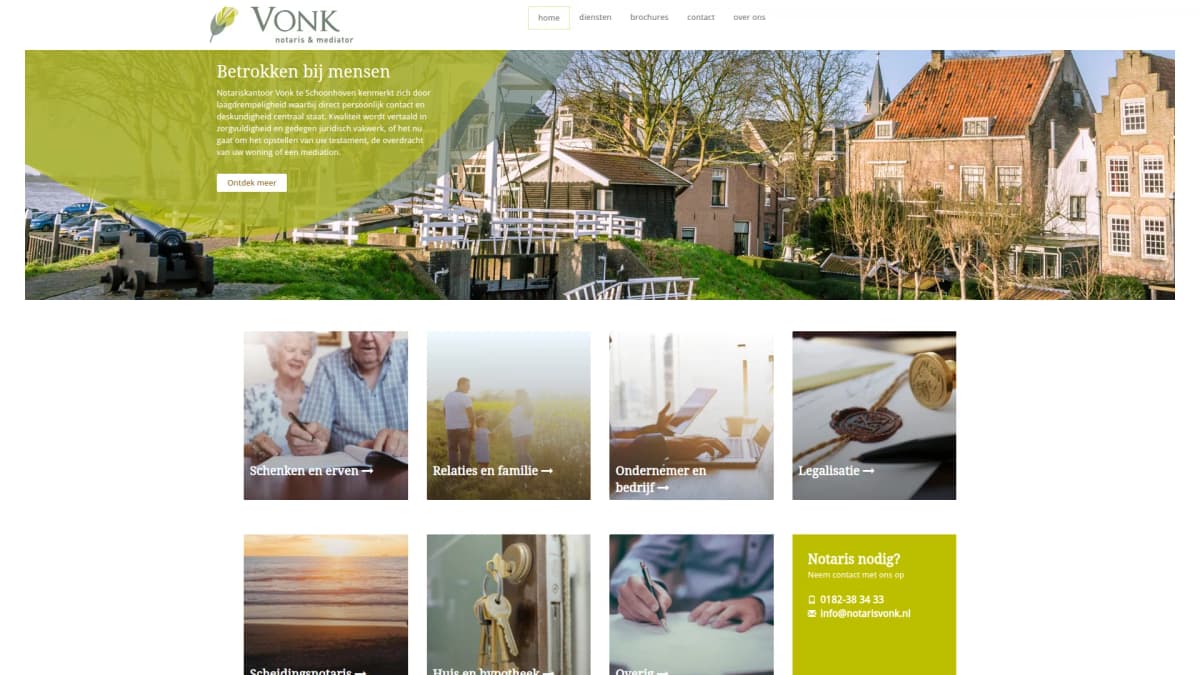 Vonk, MR W.K. notaris & mediator — notariskantoor in Schoonhoven