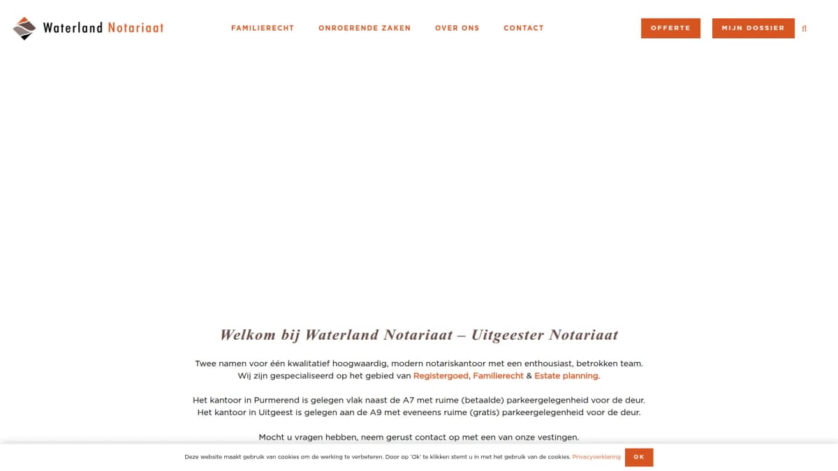 Waterland Notariaat — notariskantoor in Purmerend