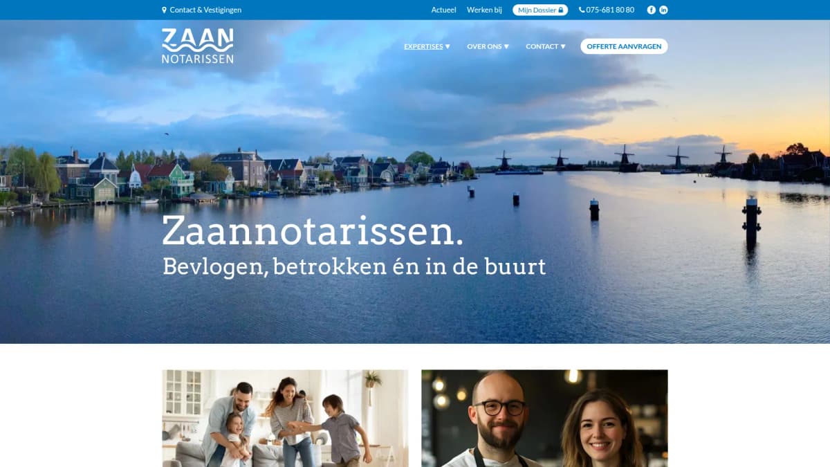 Zaannotarissen — notariskantoor in Assendelft